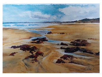 Hand made hemp paper